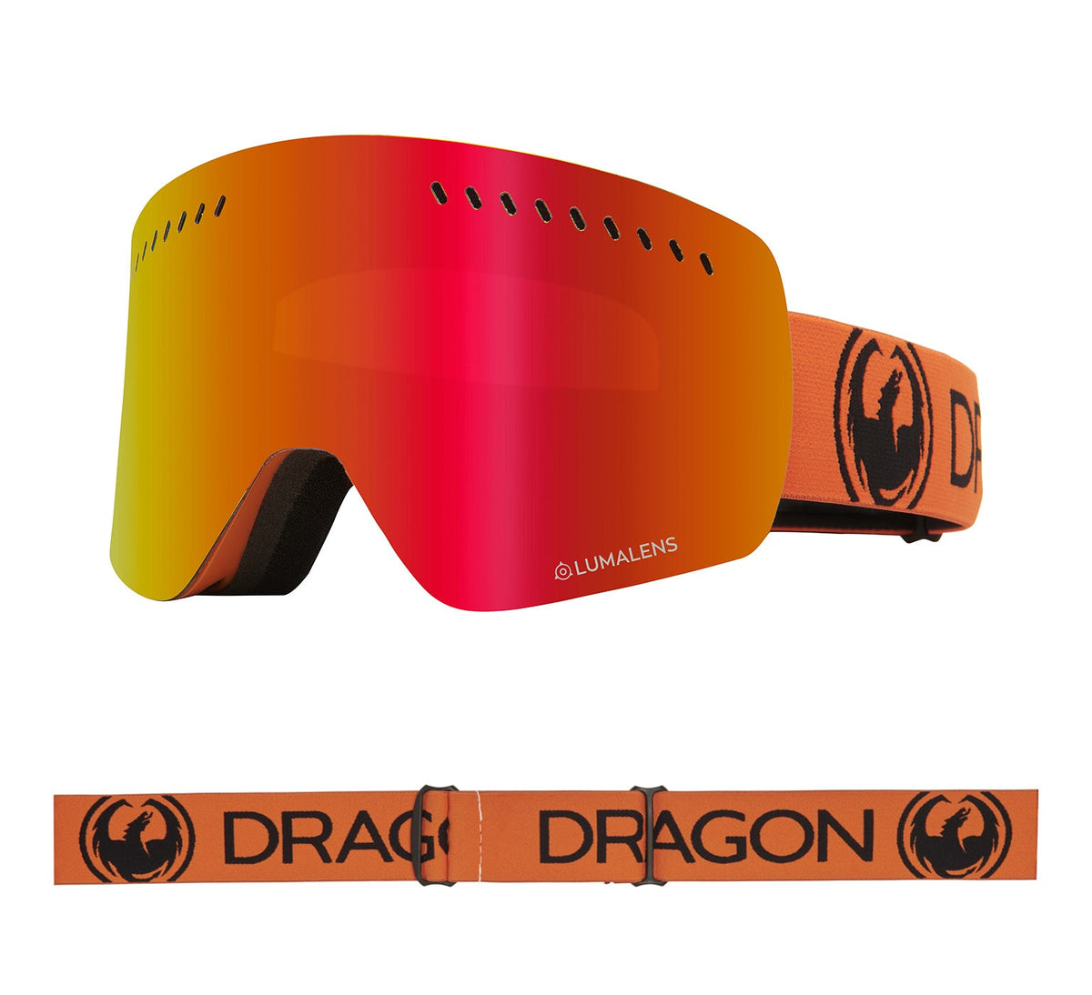 NFXS - Tangerine with Lumalens Red Ionized &amp; Lumalens Rose Lens