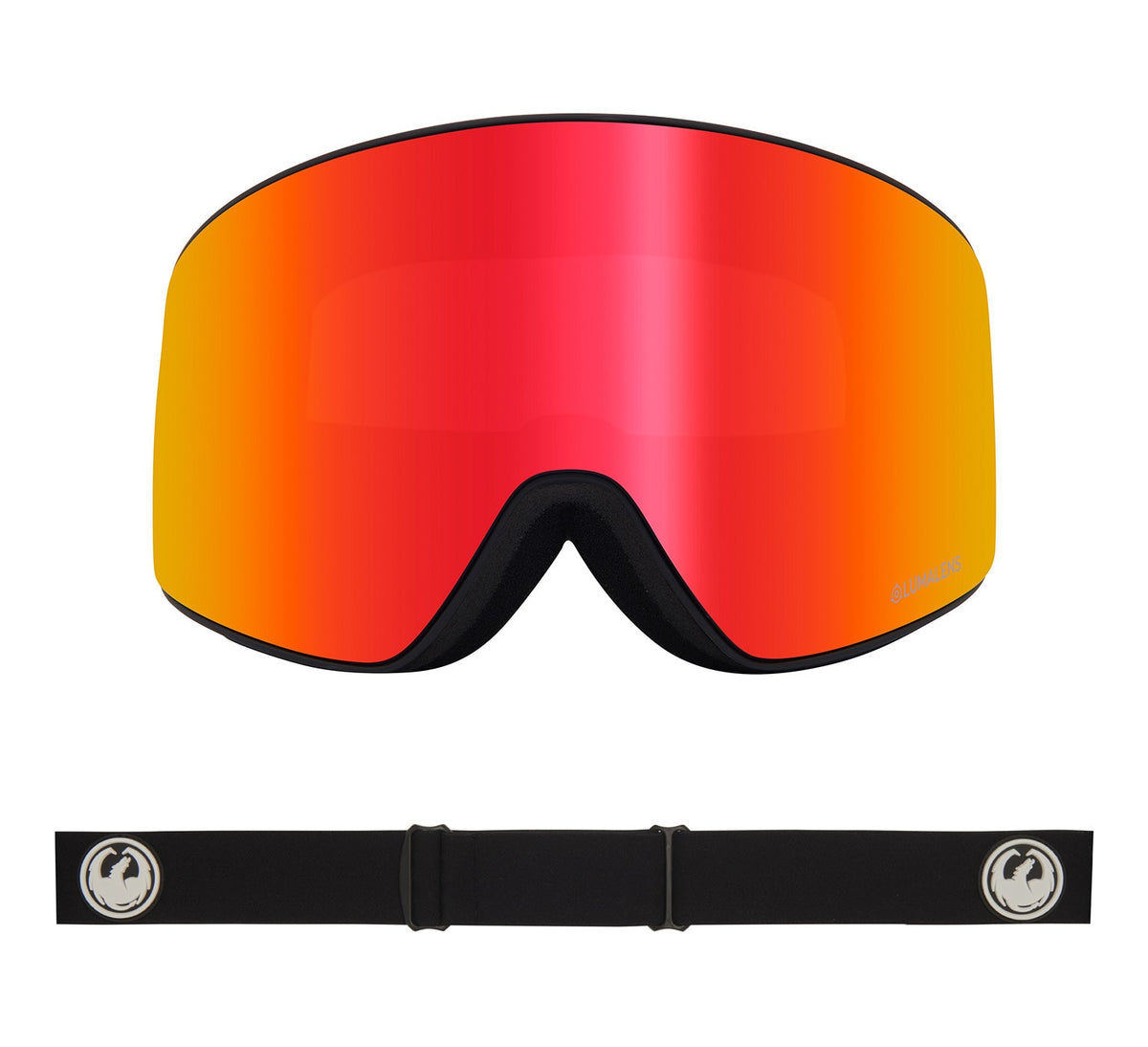 PXV - Black with Lumalens Red Ionized & Lumalens Rose Lens