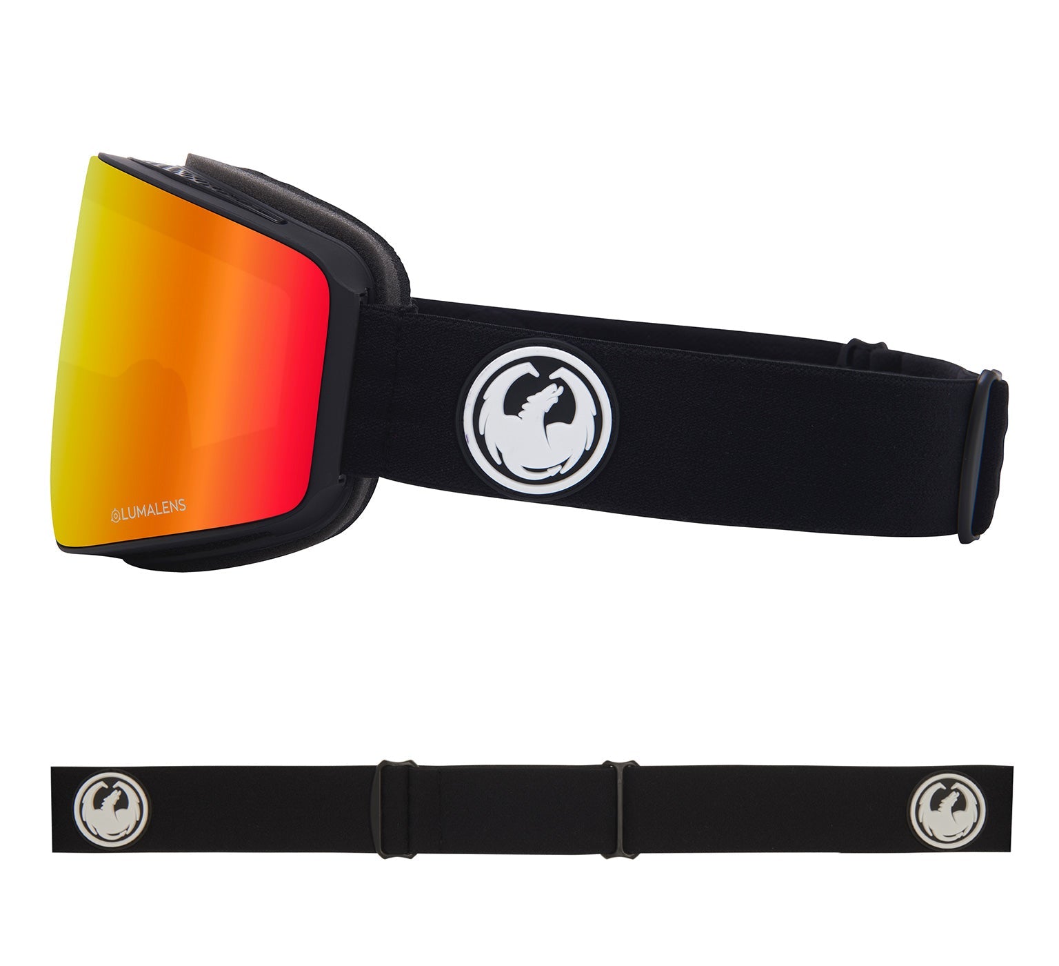 PXV - Black with Lumalens Red Ionized & Lumalens Rose Lens