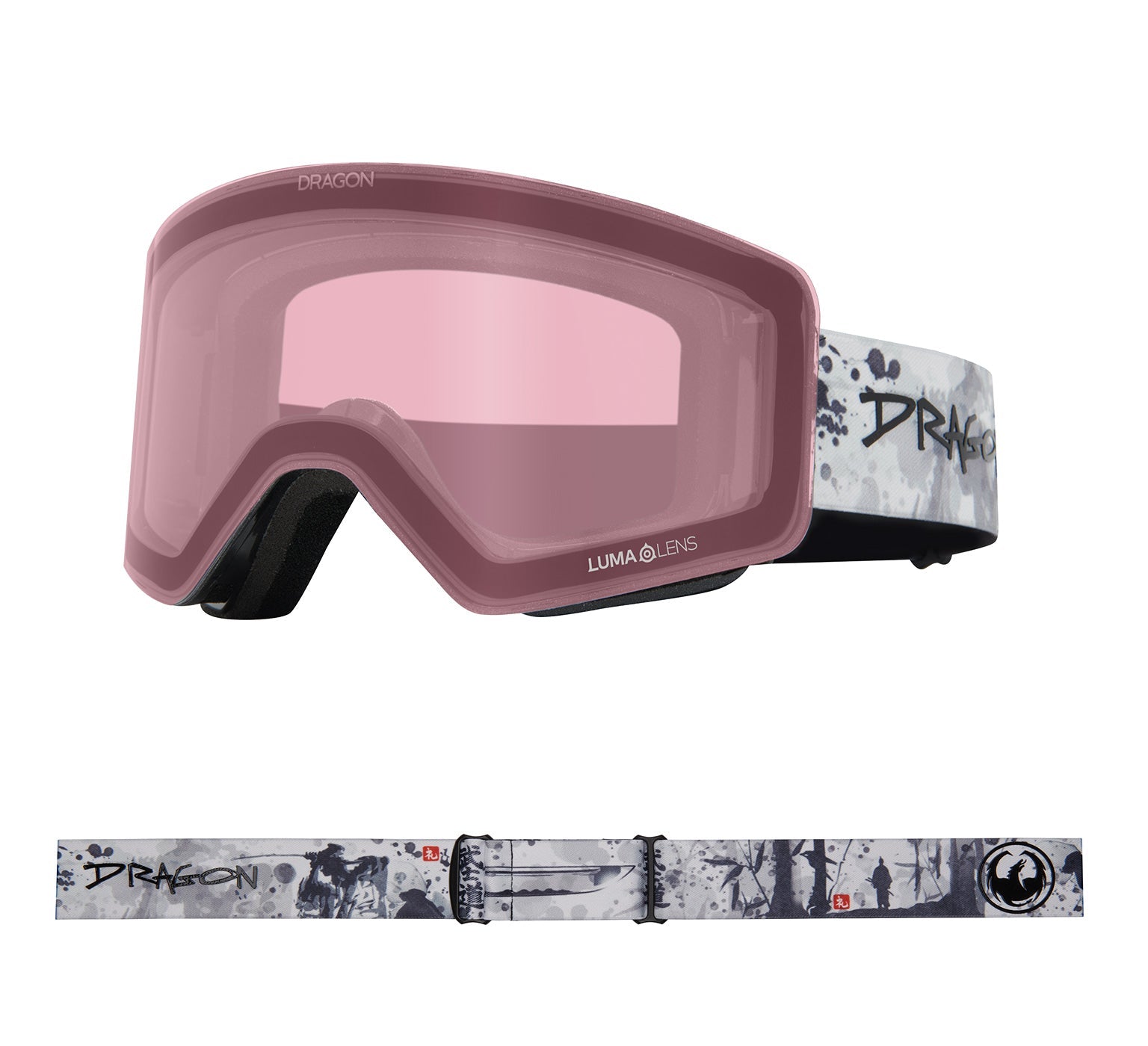R1 OTG - Bushido with Lumalens Silver Ionized & Lumalens Light Rose Lens