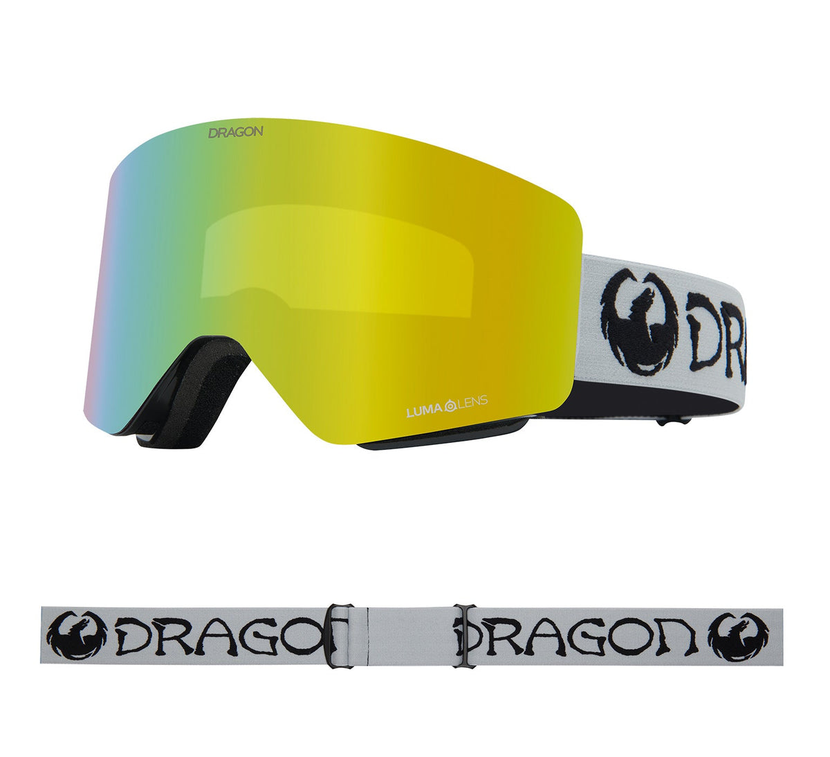 R1 OTG - Classic Grey with Lumalens Gold Ionized & Lumalens Amber Lens