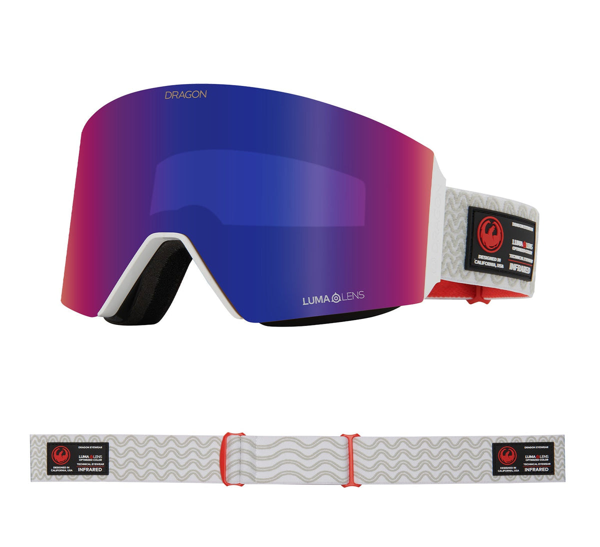 RVX MAG OTG - Gypsum with Lumalens Solace IR &amp; Lumalens Violet Lens