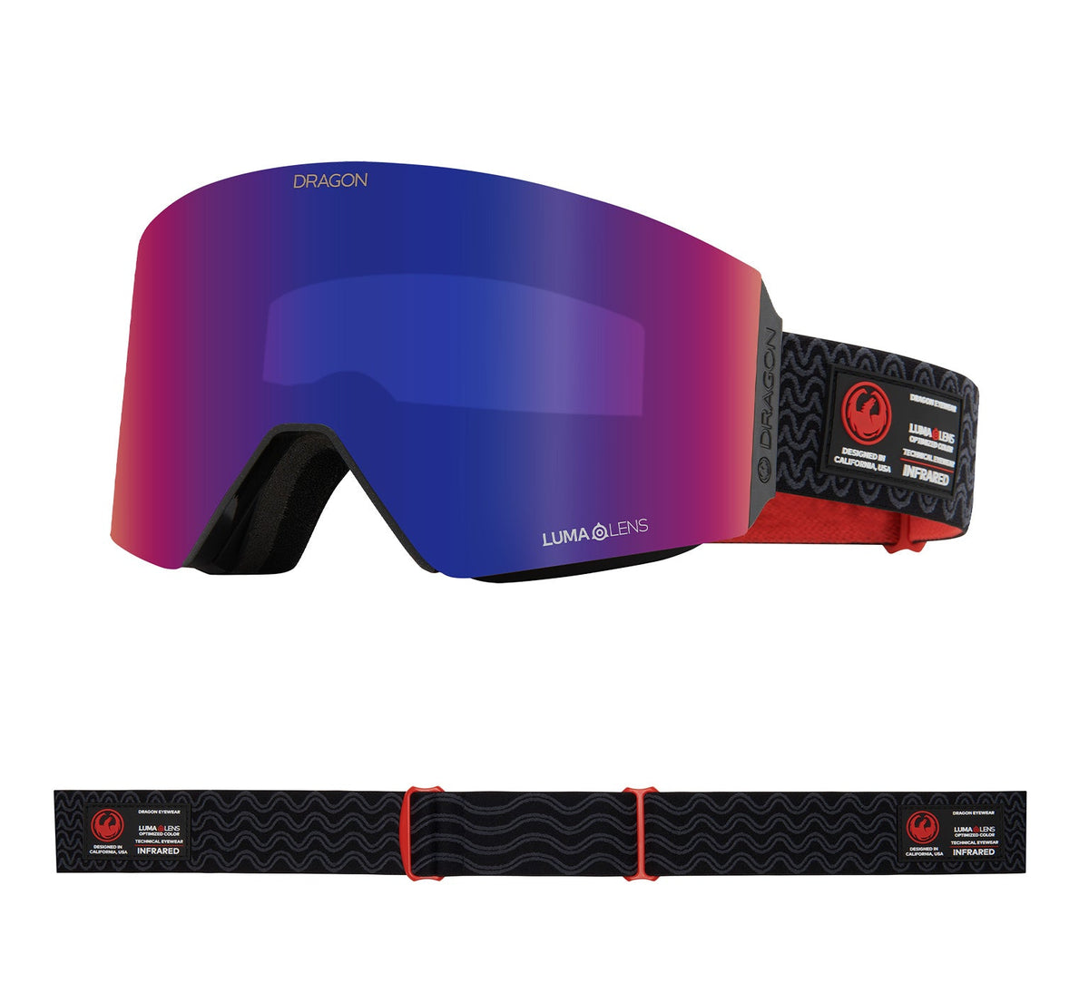 RVX MAG OTG - Obsidian with Lumalens Solace IR &amp; Lumalens Violet Lens