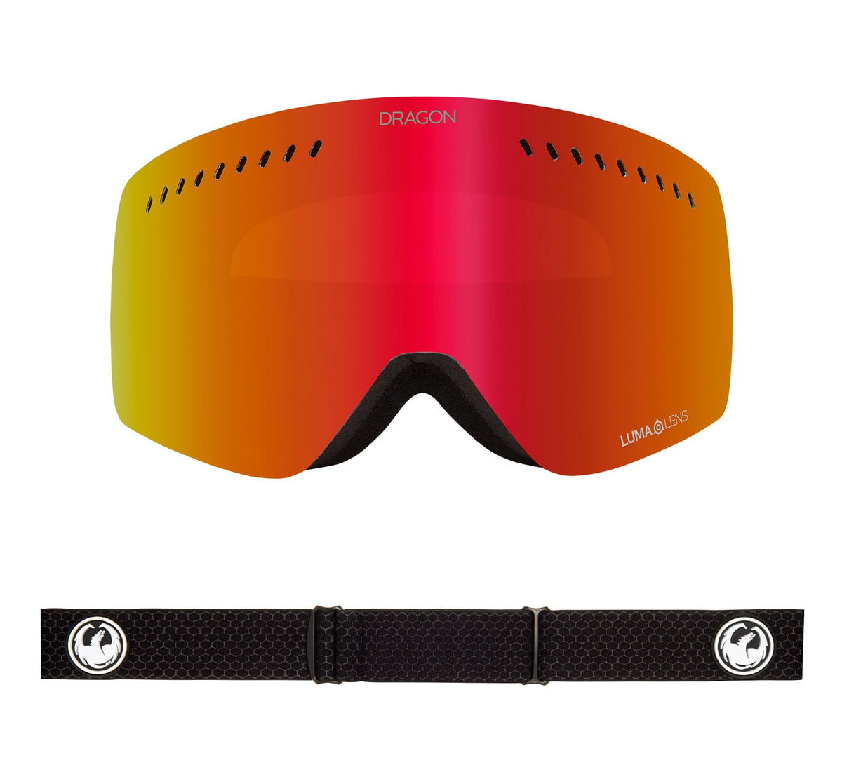 NFXS - Split with Lumalens Red Ionized & Lumalens Rose Lens